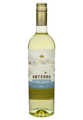 Вино Anterra Pinot Grigio Terre Siciliane IGT сухе біле 0.75/12 Італія 14920 фото
