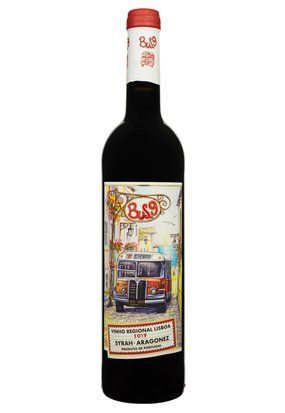 Вино Vinho Regional Lisboa "Bus.9"Syran-Aragonez сухе червоне 0.75/6 Португалія 12880 фото