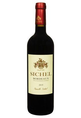 Вино Sichel Bordeaux Rouge 2020 AOC сухе червоне 0.75/6 Франція 12688 фото
