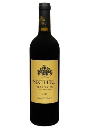 Вино Sichel Margaux 2020 AOC сухе червоне 0.75/6 Франція 12686 фото