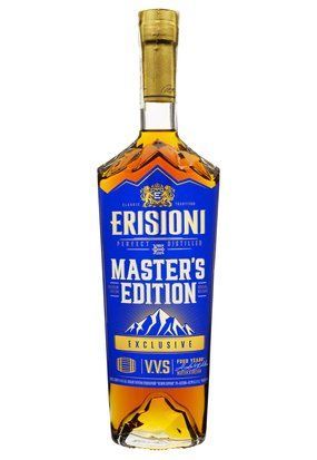 Коньяк України ординарний "чотири зірочки" 0,5/12 ТМ "Erisioni" NEW 15196 фото