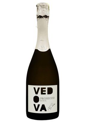 Вино ігристе Vedova Prosecco Extra Dry сухе біле 0.75/6 Італія 16025 фото