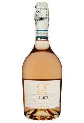 Вино ігристе Pinot Grigio Blush Brut Delle Venezie Villa Cornaro сухе рожеве 0.75/6 Італія 15267 фото