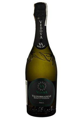 Вино ігристе Vedova Valdobbiadene Prosecco Superiore Brut сухе біле 0.75/6 Італія 10693 фото