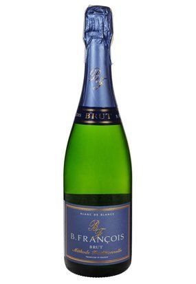 Вино ігристе B.Francois Brut брют біле 0.75/6 Франція 11245 фото