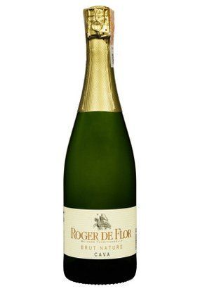 Вино ігристе Cava Roger de Flor Brut Nature сухе біле 0.75/6 Іспанія 13805 фото