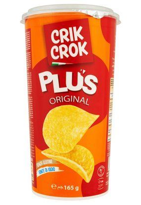 Чіпси картопляні "Original (Оригінал)"тубус 0.165гр/12 ТМ Crik Crok ПРОМО ЛИСТОПАД 2024 16300 фото