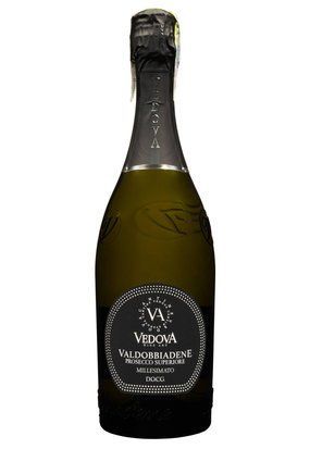 Вино ігристе Vedova Valdobbiadene Prosecco Superiore Mellesimato Dry сухе біле 0.75/6 Італія 16024 фото