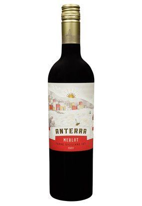 Вино Anterra Merlot Terre Siciliane IGT сухе червоне 0.75/12 Італія 14925 фото